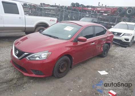 2017 Nissan Sentra Sv из США, поврежденный, VIN 3N1AB7APXHY212041